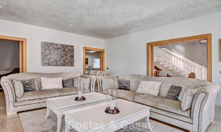 Luxury Mediterranean-style villa for sale within walking distance of the beach and amenities in Guadalmina Baja, Marbella 783087 