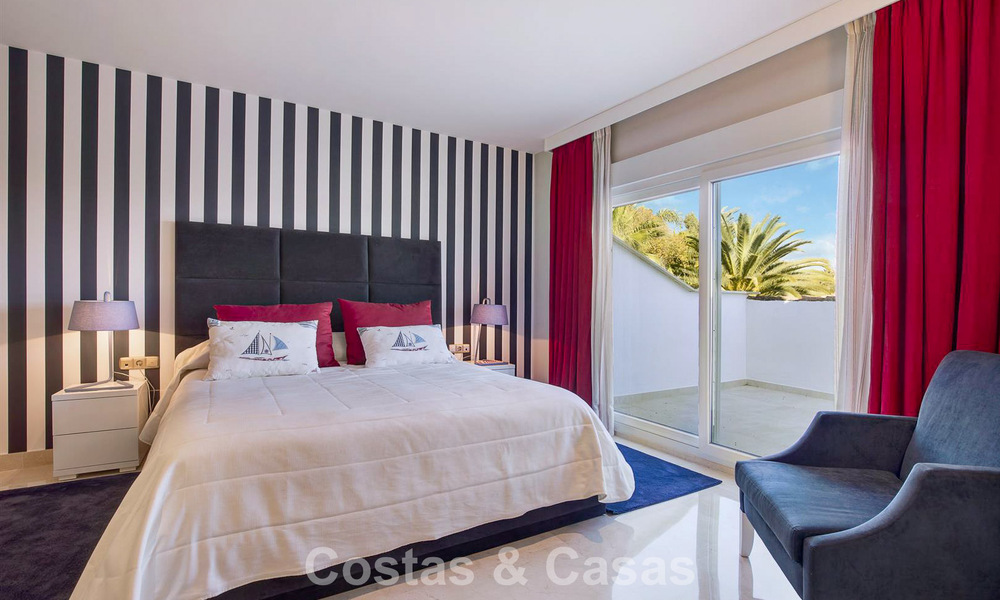 Luxury Mediterranean-style villa for sale within walking distance of the beach and amenities in Guadalmina Baja, Marbella 783090