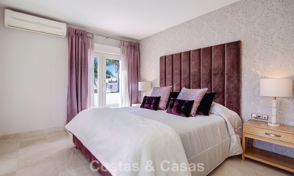 Luxury Mediterranean-style villa for sale within walking distance of the beach and amenities in Guadalmina Baja, Marbella 783092