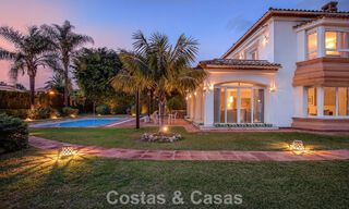 Luxury Mediterranean-style villa for sale within walking distance of the beach and amenities in Guadalmina Baja, Marbella 783098 
