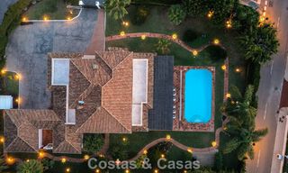 Luxury Mediterranean-style villa for sale within walking distance of the beach and amenities in Guadalmina Baja, Marbella 783100 