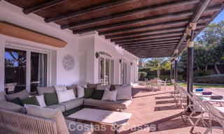 Luxury Mediterranean-style villa for sale within walking distance of the beach and amenities in Guadalmina Baja, Marbella 783102 