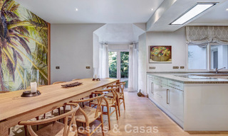 Luxury Mediterranean-style villa for sale within walking distance of the beach and amenities in Guadalmina Baja, Marbella 783104 