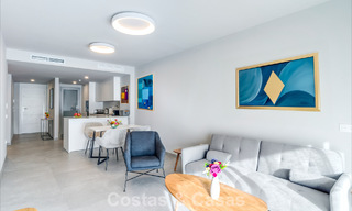 Two-bedroom ground floor apartment for sale just steps from the beach in Elviria, Marbella 783653 