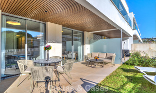 Two-bedroom ground floor apartment for sale just steps from the beach in Elviria, Marbella 783654 