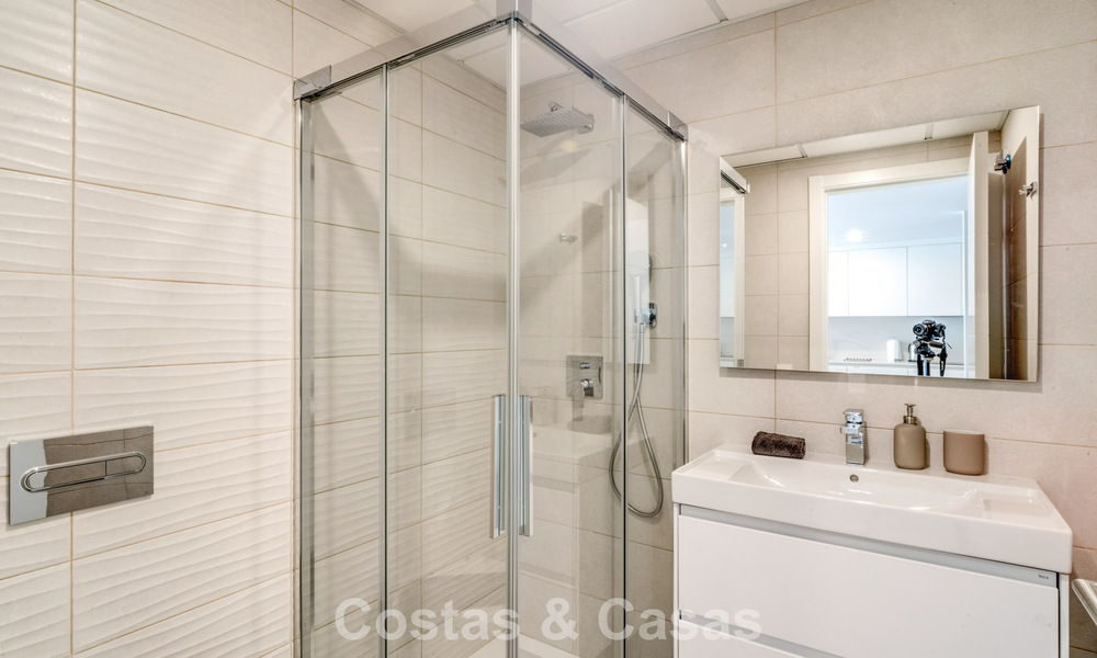 Two-bedroom ground floor apartment for sale just steps from the beach in Elviria, Marbella 783660