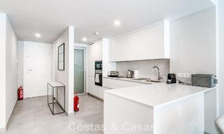 Two-bedroom ground floor apartment for sale just steps from the beach in Elviria, Marbella 783662 