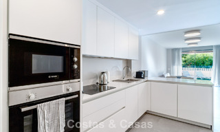 Two-bedroom ground floor apartment for sale just steps from the beach in Elviria, Marbella 783663 