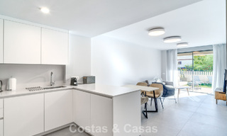 Two-bedroom ground floor apartment for sale just steps from the beach in Elviria, Marbella 783665 