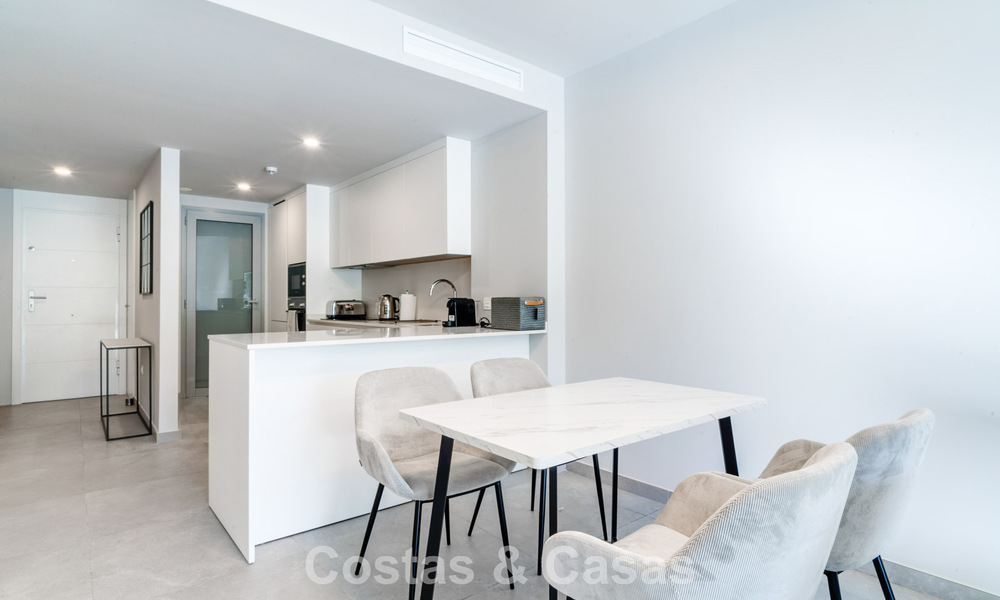 Two-bedroom ground floor apartment for sale just steps from the beach in Elviria, Marbella 783666
