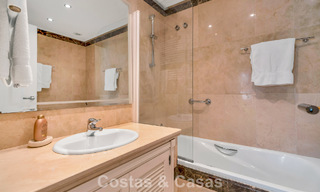 Ground floor apartment for sale in a frontline beach complex on the New Golden Mile, Marbella - Estepona 783682 