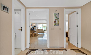 Ground floor apartment for sale in a frontline beach complex on the New Golden Mile, Marbella - Estepona 783683 