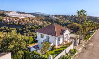 Spacious family villa with private pool and panoramic views, nestled in the hills of Estepona 783711 