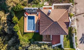 Spacious family villa with private pool and panoramic views, nestled in the hills of Estepona 783712 