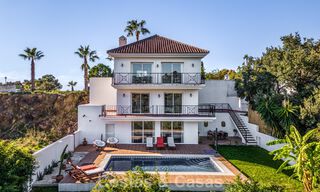 Spacious family villa with private pool and panoramic views, nestled in the hills of Estepona 783713 