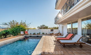 Spacious family villa with private pool and panoramic views, nestled in the hills of Estepona 783718 