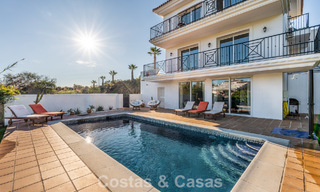 Spacious family villa with private pool and panoramic views, nestled in the hills of Estepona 783719 