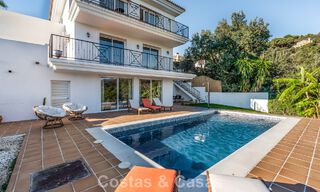 Spacious family villa with private pool and panoramic views, nestled in the hills of Estepona 783720 