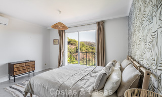 Spacious family villa with private pool and panoramic views, nestled in the hills of Estepona 783724 