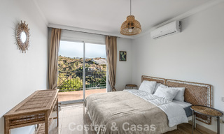 Spacious family villa with private pool and panoramic views, nestled in the hills of Estepona 783727 