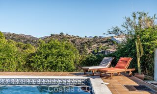 Spacious family villa with private pool and panoramic views, nestled in the hills of Estepona 783737 