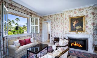 Classic Mediterranean luxury villa for sale just steps from the beach in Los Monteros, east of Marbella center 783738 