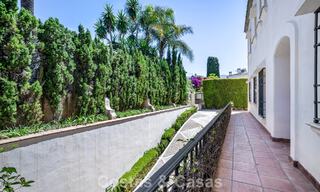 Classic Mediterranean luxury villa for sale just steps from the beach in Los Monteros, east of Marbella center 783743 