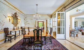 Classic Mediterranean luxury villa for sale just steps from the beach in Los Monteros, east of Marbella center 783747 