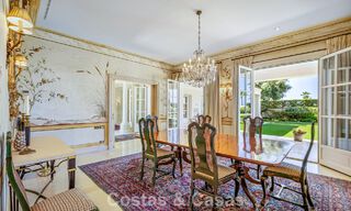 Classic Mediterranean luxury villa for sale just steps from the beach in Los Monteros, east of Marbella center 783748 