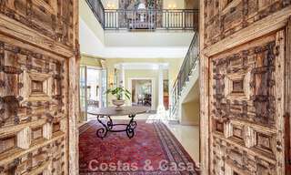Classic Mediterranean luxury villa for sale just steps from the beach in Los Monteros, east of Marbella center 783750 