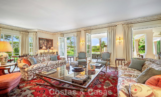 Classic Mediterranean luxury villa for sale just steps from the beach in Los Monteros, east of Marbella center 783752 