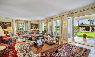 Classic Mediterranean luxury villa for sale just steps from the beach in Los Monteros, east of Marbella center 783753 