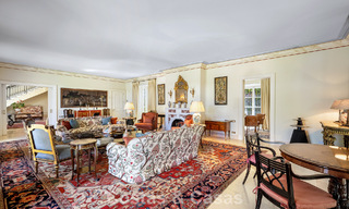 Classic Mediterranean luxury villa for sale just steps from the beach in Los Monteros, east of Marbella center 783754 
