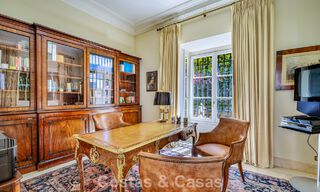 Classic Mediterranean luxury villa for sale just steps from the beach in Los Monteros, east of Marbella center 783756 