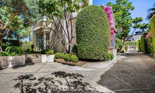 Classic Mediterranean luxury villa for sale just steps from the beach in Los Monteros, east of Marbella center 783760 