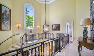 Classic Mediterranean luxury villa for sale just steps from the beach in Los Monteros, east of Marbella center 783761 