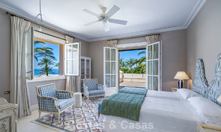 Classic Mediterranean luxury villa for sale just steps from the beach in Los Monteros, east of Marbella center 783764 