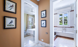 Classic Mediterranean luxury villa for sale just steps from the beach in Los Monteros, east of Marbella center 783767 