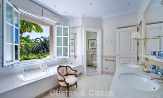 Classic Mediterranean luxury villa for sale just steps from the beach in Los Monteros, east of Marbella center 783768 