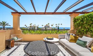 Ultra-luxurious duplex penthouse with award-winning interior for sale at Los Flamingos Golf Resort in Marbella - Benahavis 782835 