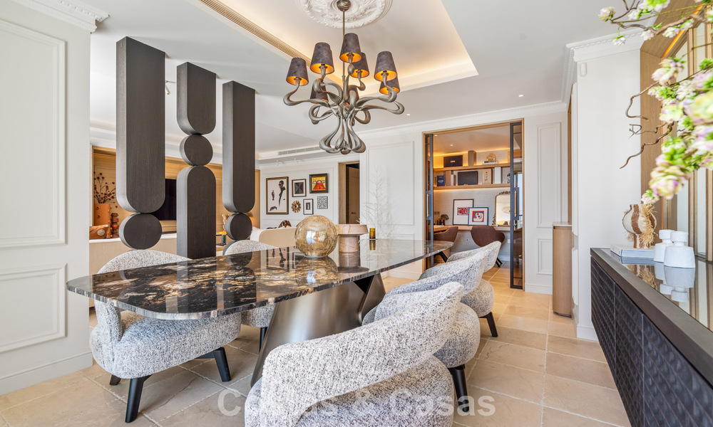 Ultra-luxurious duplex penthouse with award-winning interior for sale at Los Flamingos Golf Resort in Marbella - Benahavis 782838