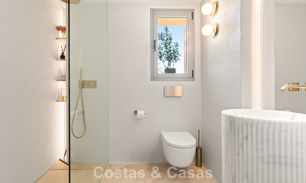 Ultra-luxurious duplex penthouse with award-winning interior for sale at Los Flamingos Golf Resort in Marbella - Benahavis 782845