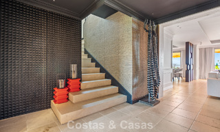 Ultra-luxurious duplex penthouse with award-winning interior for sale at Los Flamingos Golf Resort in Marbella - Benahavis 782847 