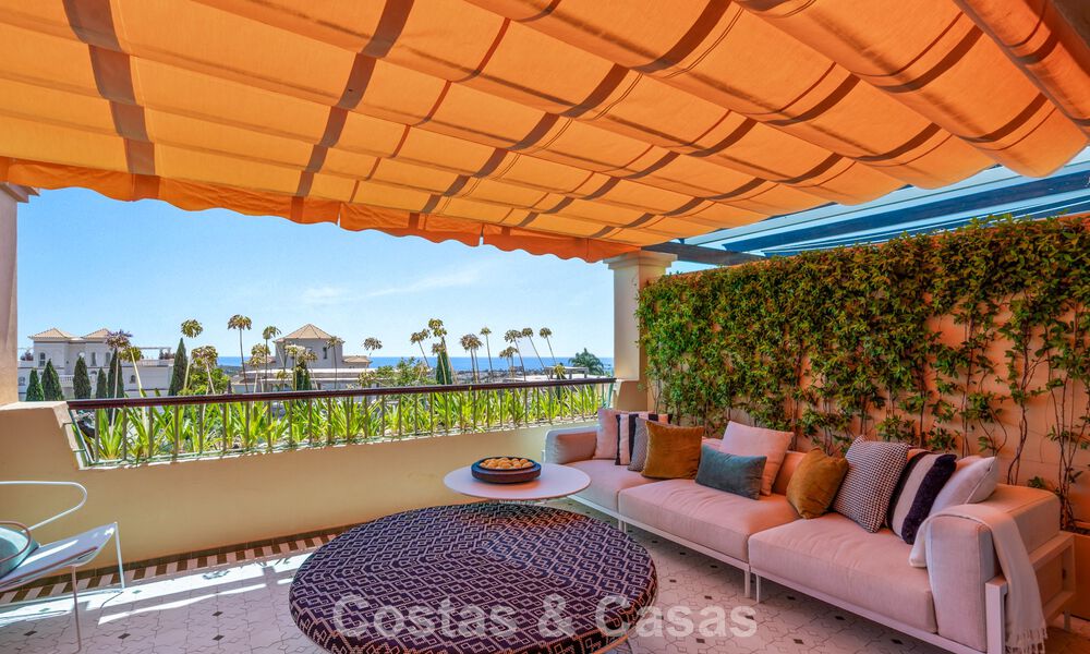 Ultra-luxurious duplex penthouse with award-winning interior for sale at Los Flamingos Golf Resort in Marbella - Benahavis 782848