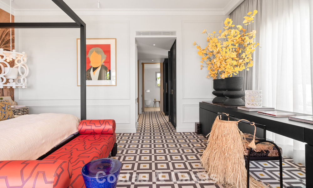 Ultra-luxurious duplex penthouse with award-winning interior for sale at Los Flamingos Golf Resort in Marbella - Benahavis 782853