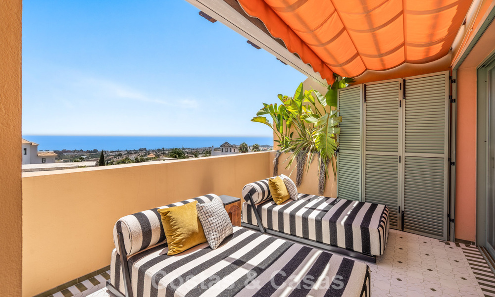 Ultra-luxurious duplex penthouse with award-winning interior for sale at Los Flamingos Golf Resort in Marbella - Benahavis 782858