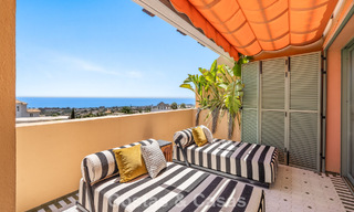 Ultra-luxurious duplex penthouse with award-winning interior for sale at Los Flamingos Golf Resort in Marbella - Benahavis 782858 