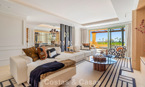 Ultra-luxurious duplex penthouse with award-winning interior for sale at Los Flamingos Golf Resort in Marbella - Benahavis 782873