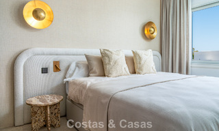 Modernly renovated apartment with stunning sea views for sale just steps from the beach on Marbella's Golden Mile 783792 