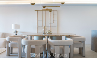 Modernly renovated apartment with stunning sea views for sale just steps from the beach on Marbella's Golden Mile 783817 